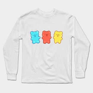 Yummi Gummi Bears Long Sleeve T-Shirt